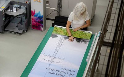 Från trycksvärta till valaffischer